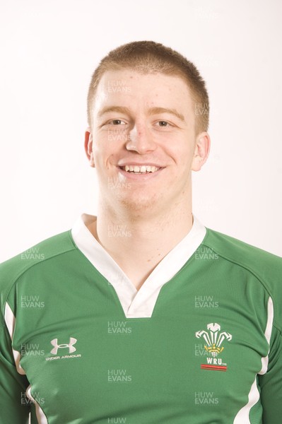 20.01.11 - Wales Under 20 Rugby Squad 2011 - Macauley Cook. 