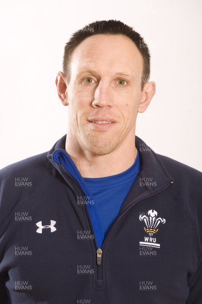 20.01.11 - Wales Under 20 Rugby Squad 2011 - Mark Taylor (Team Manger). 