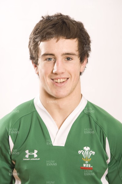20.01.11 - Wales Under 20 Rugby Squad 2011 - Matthew Morgan. 
