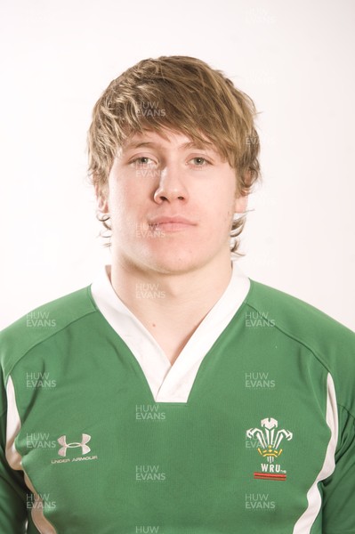 20.01.11 - Wales Under 20 Rugby Squad 2011 - Matthew Screech. 