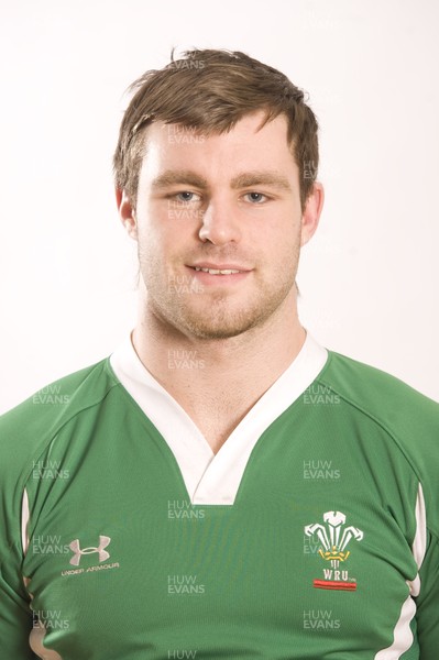 20.01.11 - Wales Under 20 Rugby Squad 2011 - Will Griff John. 