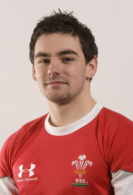 21.01.09 - Wales Under 20 Six Nations Rugby Squad 2009 - Adam Hughes. 