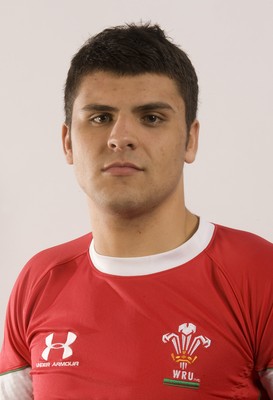 21.01.09 - Wales Under 20 Six Nations Rugby Squad 2009 - Ashley Sweet. 