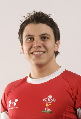 21.01.09 - Wales Under 20 Six Nations Rugby Squad 2009 - Jake Thomas. 