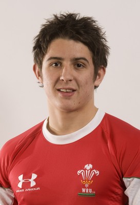 21.01.09 - Wales Under 20 Six Nations Rugby Squad 2009 - Rhys Downes. 
