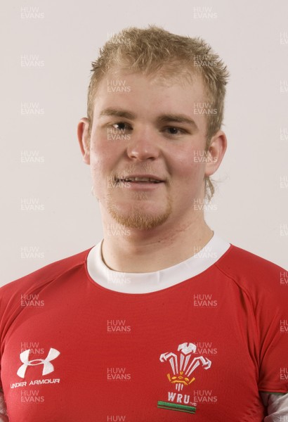 21.01.09 - Wales Under 20 Six Nations Rugby Squad 2009 - Aaron Coundley. 