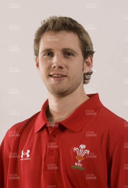 21.01.09 - Wales Under 20 Six Nations Rugby Squad 2009 - Andy Watts (Analyst). 