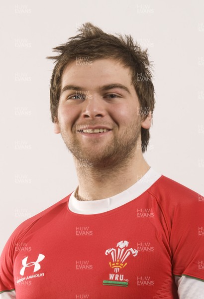 21.01.09 - Wales Under 20 Six Nations Rugby Squad 2009 - Craig Attwell. 