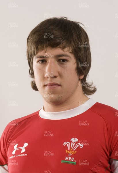 21.01.09 - Wales Under 20 Six Nations Rugby Squad 2009 - Justin Tipuric. 