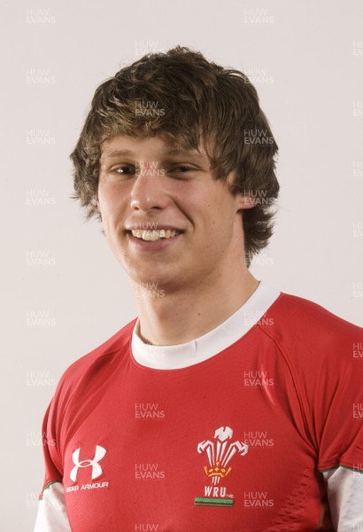 21.01.09 - Wales Under 20 Six Nations Rugby Squad 2009 - Nick Reynolds. 
