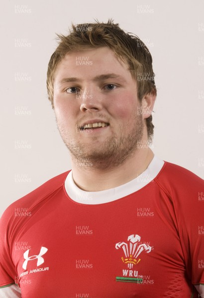 21.01.09 - Wales Under 20 Six Nations Rugby Squad 2009 - Rhys Williams. 