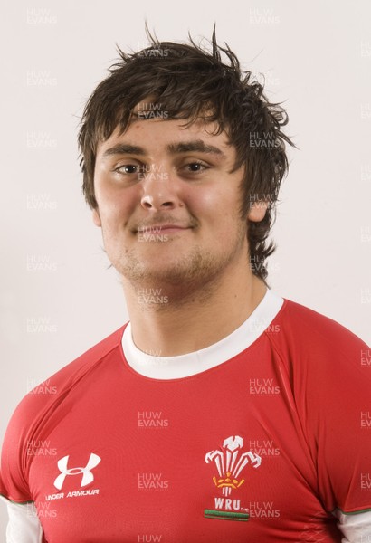 21.01.09 - Wales Under 20 Six Nations Rugby Squad 2009 - Rory Pitman. 