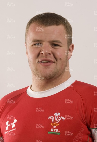 21.01.09 - Wales Under 20 Six Nations Rugby Squad 2009 - Scott Andrews. 