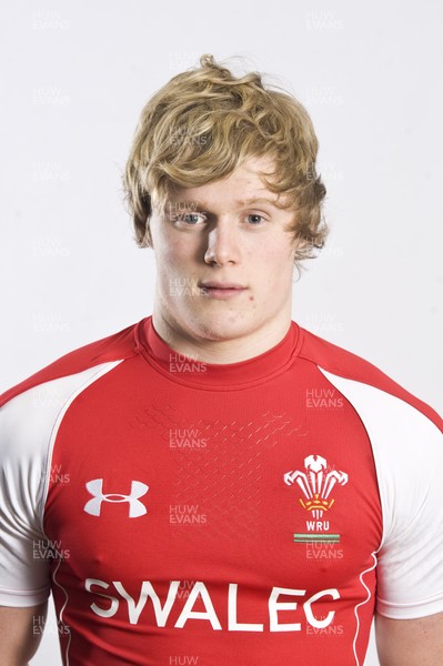 25.01.11 - Wales Under 20 Rugby Squad 2011 - Aled Davies. 