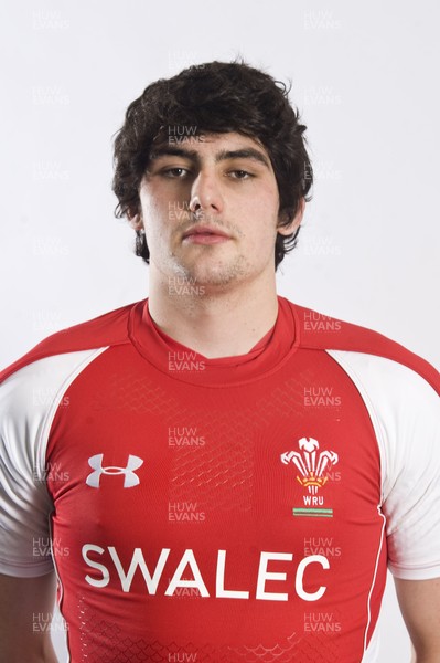 25.01.11 - Wales Under 20 Rugby Squad 2011 - Cory Hill. 