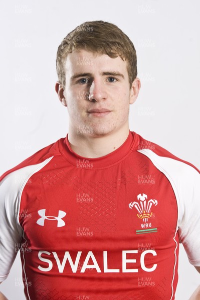 25.01.11 - Wales Under 20 Rugby Squad 2011 - Jonathan Evans. 