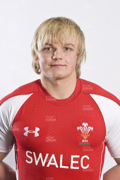 25.01.11 - Wales Under 20 Rugby Squad 2011 - Luke Hamilton. 