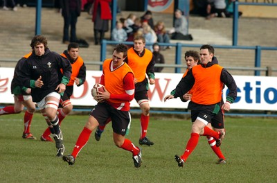 10.02.09 -Wales Under 20 training  Ashley Beck 