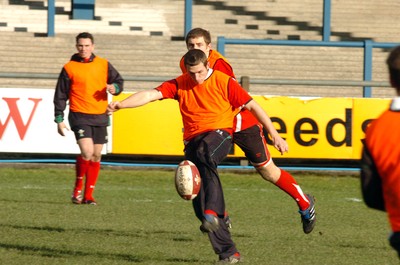 10.02.09 -Wales Under 20 training  Jason Tovey 