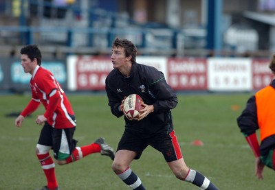 10.02.09 -Wales Under 20 training Matthew Jarvis  