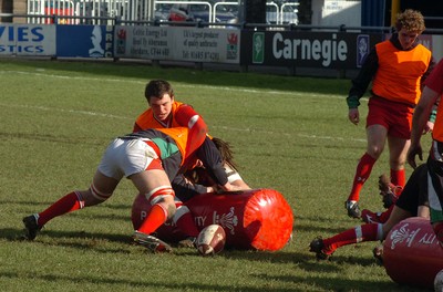 10.02.09 -Wales Under 20 training  