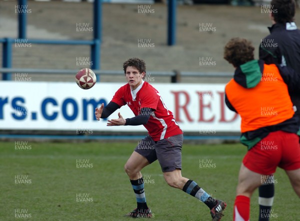 10.02.09 -Wales Under 20 training  