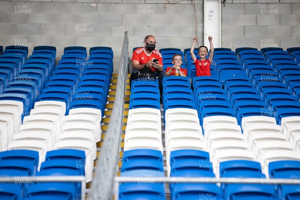 050621 - Wales v Albania - International Friendly - Fans back inside the stadium