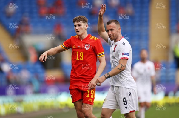 050621 - Wales v Albania - International Friendly - David Brooks of Wales