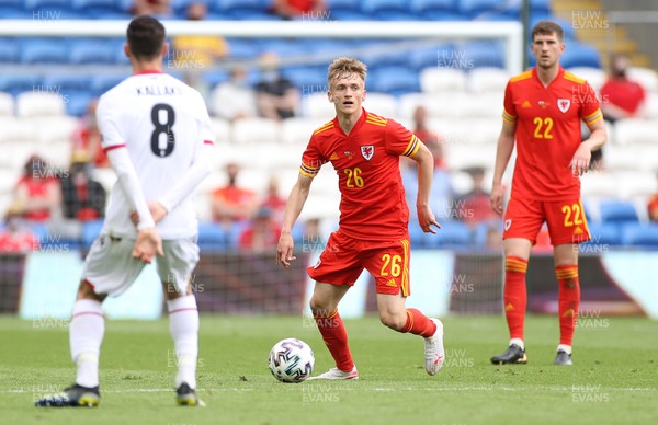 050621 - Wales v Albania - International Friendly - Matthew Smith of Wales