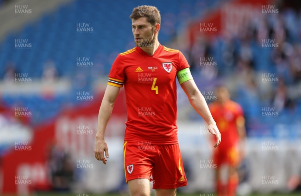 050621 - Wales v Albania - International Friendly - Ben Davies of Wales