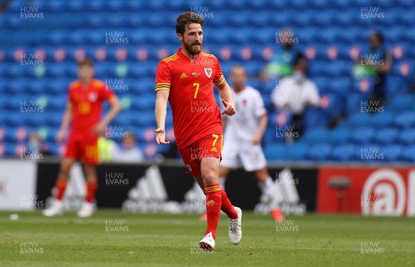 050621 - Wales v Albania - International Friendly - Joe Allen of Wales