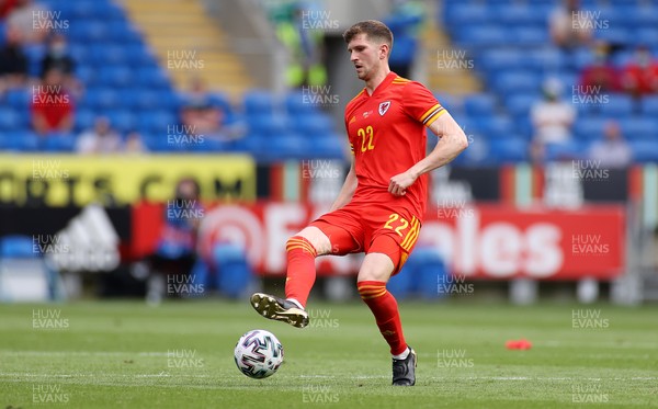 050621 - Wales v Albania - International Friendly - Chris Mepham of Wales