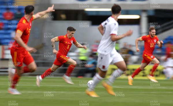 050621 - Wales v Albania - International Friendly - Harry Wilson of Wales