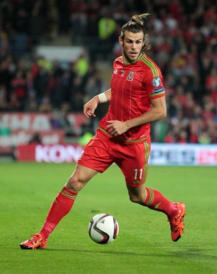 131015 - Wales v Andorra - UEFA European Championship Qualifiers - Gareth Bale of Wales