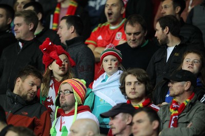 131015 - Wales v Andorra - UEFA European Championship Qualifiers - Wales fans