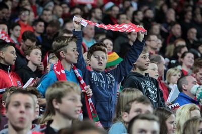 131015 - Wales v Andorra - UEFA European Championship Qualifiers - Wales fans