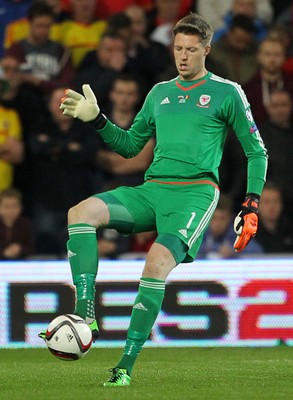 131015 - Wales v Andorra - UEFA European Championship Qualifiers - Wayne Hennessey of Wales