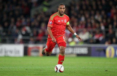 131015 - Wales v Andorra - UEFA European Championship Qualifiers - Ashley Williams of Wales