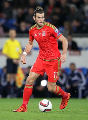 131015 - Wales v Andorra - UEFA European Championship Qualifiers - Gareth Bale of Wales