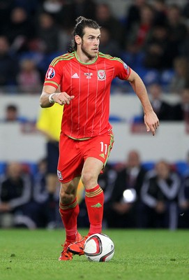 131015 - Wales v Andorra - UEFA European Championship Qualifiers - Gareth Bale of Wales