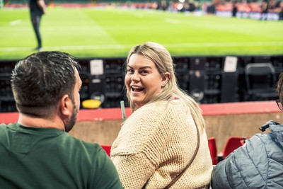 091125 - Wales v Argentina - Quilter Nations Series - Fans ahead of the game