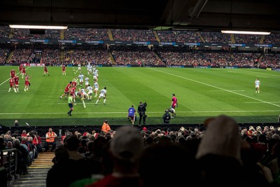 091125 - Wales v Argentina - Quilter Nations Series - Fans view of the game 