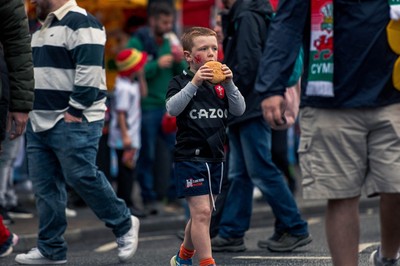 091125 - Wales v Argentina - Quilter Nations Series - Fans ahead of the game