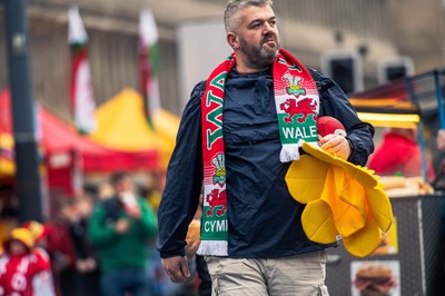091125 - Wales v Argentina - Quilter Nations Series - Fans ahead of the game