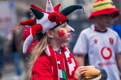 091125 - Wales v Argentina - Quilter Nations Series - Fans ahead of the game