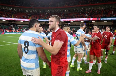 091125 - Wales v Argentina - Quilter Nations Series - Max Llewellyn of Wales at full time