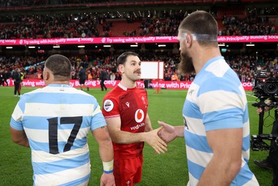 091125 - Wales v Argentina - Quilter Nations Series - Tomos Williams of Wales at full time