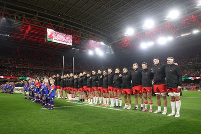 091125 - Wales v Argentina - Quilter Nations Series - Wales Anthem