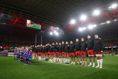 091125 - Wales v Argentina - Quilter Nations Series - Wales Anthem