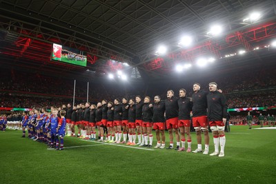 091125 - Wales v Argentina - Quilter Nations Series - Wales Anthem